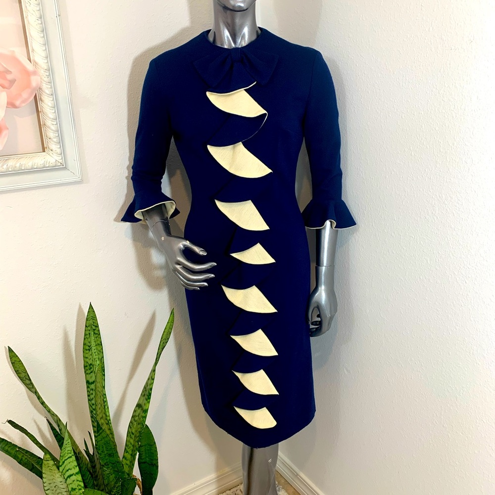 VINTAGE Abellá Paris Knit Dress